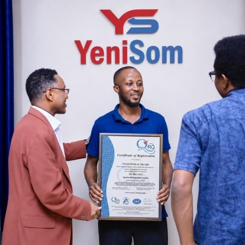 Yenisom Certificate
